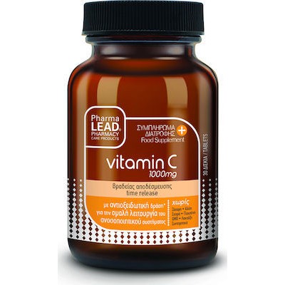 Pharmalead Vitamin C 1000mg 30 Ταμπλέτες