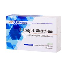 Viogenesis S-Acetyl-L-Glutathion - Συκώτι, 60 caps