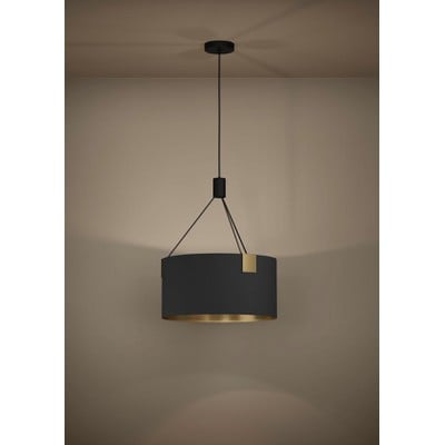 Pendant Light Tortola Black/Gold 3Xe27