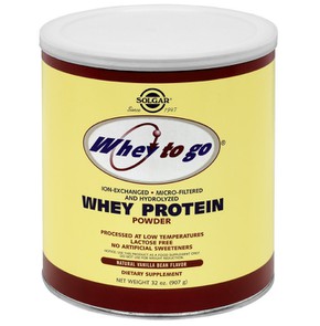 Solgar Whey to Go Protein Powder Βανίλια, 907gr