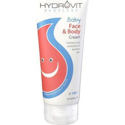 HYDROVIT Baby Face & Body Cream Ενυδάτωση & Προστασία Της Ευαίσθητης Επιδεμίδας Για Προσώπου & Σώματος 100ml