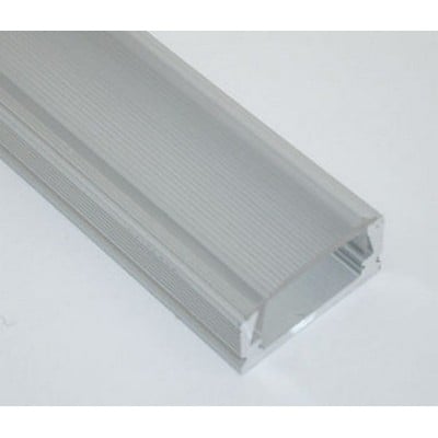 Aluminium Profil For Led Strips With Transparent C