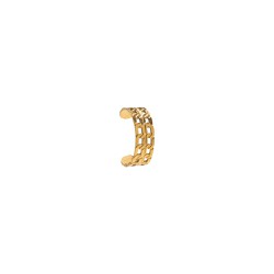 InoPlus Borghetti Ear Cuff Earrings Oro Double Chain 1 pair