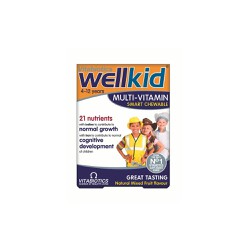 Vitabiotics Wellkid Για Tη Διατήρηση Της Σωστής Ανάπτυξης Του Παιδιού 30 ταμπλέτες