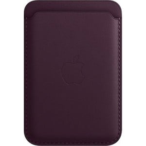 Apple Leather Wallet iPhone with MagSafe Dark Cher