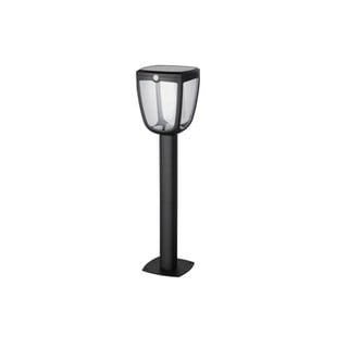 Solar Light Bollard Lantern 4000K Black Gizmo 0054