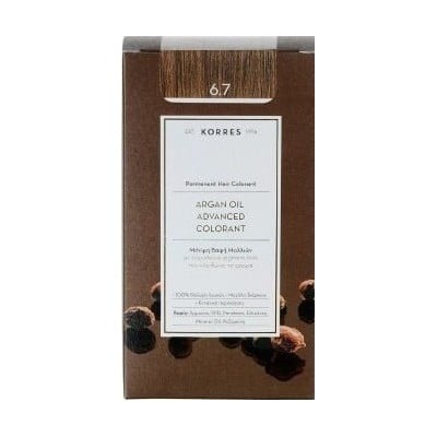 Korres Argan Oil Advanced Colorant Μόνιμη Βαφή Μαλ