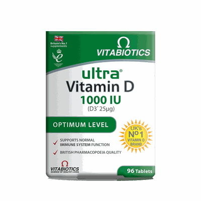 Vitabiotics(stop) - Ultra Vitamin D 1000iu - 96tabs