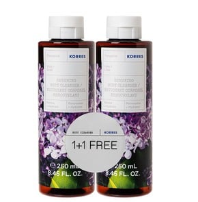 Korres Promo 1+1 Renewing Showergel Lilac Αφρόλουτ