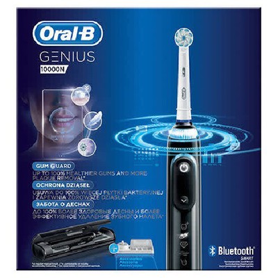 ORAL-B Ηλεκτρική Οδοντόβουρτσα Genius 10000N Black