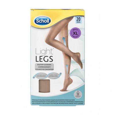SCHOLL Καλσόν Light Legs 20 Den Extra Large Μπεζ