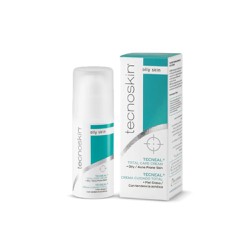 Tecnoskin Total Care Cream Κρέμα Εντατικής Φροντίδας Προσώπου Για λιπαρό Δέρμα 30ml