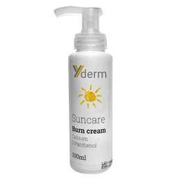 Yderm Panthenol - Suncare Burn Cream  100ml - Κρέμα κατά των εγκαυμάτων - Ανακουφίζει το ερεθισμένο δέρμα.