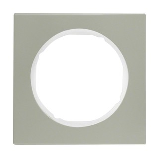 Berker K.5 Πλαίσιο 1 Θέσης Pearl Light Gray 101122