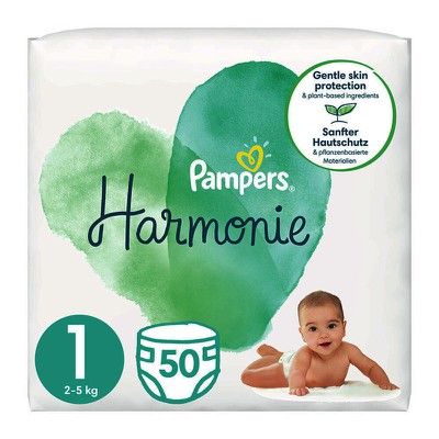 Pampers Harmonie No 1 (2-5kg) 50τμχ