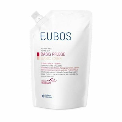 EUBOS Basic Skin Care Red Liquid Washing Emulsion Ανταλλακτικό 400ml