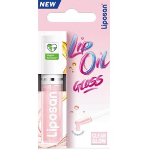 Liposan Lip Oil Gloss Clear Glow, 5,5ml