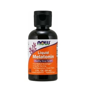 Now Foods Melatonin 3mg Liquid-Συμπλήρωμα Διατροφή