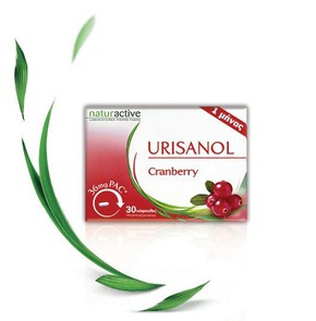 Naturactive Urisanol Cranberry  Συμπλήρωμα Διατροφ