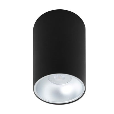 Roof Spotlight Φ9,6cm Black With White Gu10 35W Jh