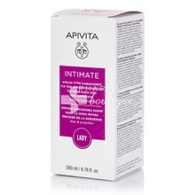 Apivita Intimate Lady Daily Gentle Creamy Cleanser - Τζελ Καθαρισμού με Αλόη & Πρόπολη, 200ml 