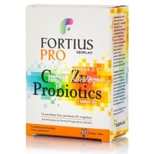 Geoplan Fortius Pro Vitamin C 1000mg + Zinc 20mg + Probiotics 2 Billion cfu, 60 tabs