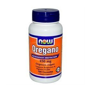 Now Foods Oregano 450 mg -  Αντιμικροβιακό, Αντιβι