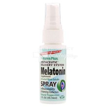 Natures Plus InstaNutrient Melatonin Supplement Spray - Αϋπνία, 59.14ml