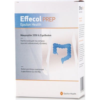 Epsilon Health Effecol Prep 3350 4 φακελίσκοι