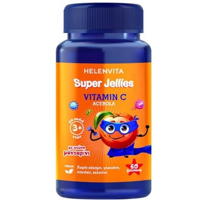  Helenvita Super Jellies Vitamin C Acerola με Γεύσ