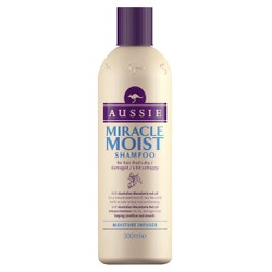 Aussie Miracle Moist Shampoo Για Ξηρά Μαλλιά 300ml