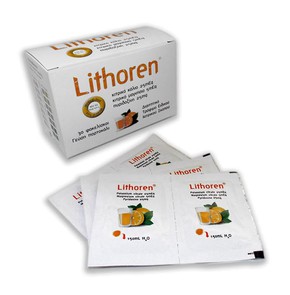 Lithoren 30 Φακελίσκοι με Γεύση Πορτοκάλι