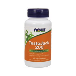 Now Foods TestoJack 200™ 60Veg Capsules