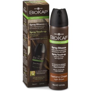 BIOKAP Spray touch up light brown 75ml