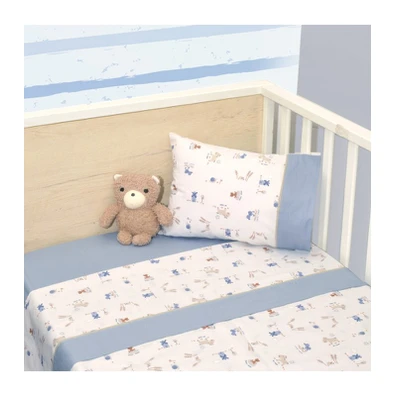 Oliver Baby Des.414 Σεντόνια Κούνιας σετ 3τ -110x1