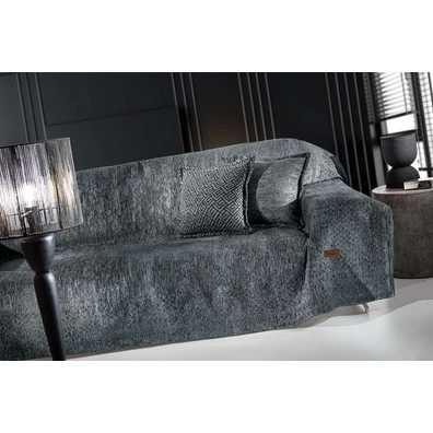 Ριχτάρι Nobel Anthracite 2θέσιος 180χ250 guy Laroc