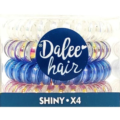 DALEE HAIR SPIRALS SHINY X4
