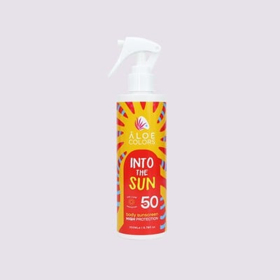 Aloe Colors Into The Sun Body Sunscreen SPF50 Αντη