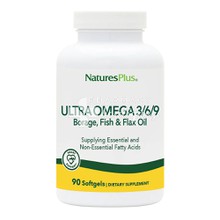 Natures Plus Ultra Omega 3/6/9, 90 softgels