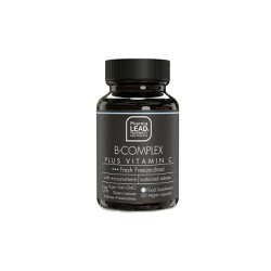 Pharmalead Black Range B Complex Plus Vitamin C Συμπλήρωμα Διατροφής Για Την Ομαλή Λειτουργία Του Νευρικού & Του Ανοσοποιητικού Συστήματος 60 φυτικές κάψουλες