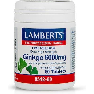 Lamberts Ginkgo 6000mg 60Tabs