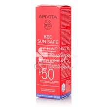 Apivita Bee Sun Safe Anti-Spot & Anti-Age Face Cream SPF50 - Αντηλιακή Κρεμα Προσώπου Κατά των Πανάδων & των Ρυτίδων, 50ml