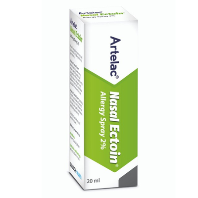 ARTELAC Asal Ectoin Allergy Spray 2% Ρινικό Σπρέι Για Την Πρόληψη Και Την Αντιμετώπιση Των Συμπτωμάτων Της Αλλεργικής Ρινίτιδας 20ml