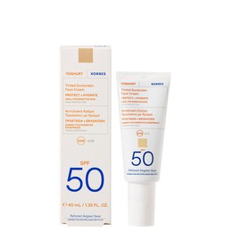 Korres Yoghurt Sunscreen Face Αντηλιακή Κρέμα Προσώπου με Χρώμα SPF50, 40ml