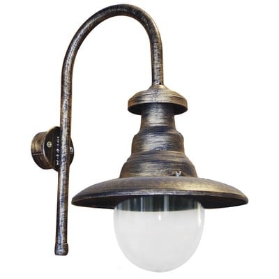 Wall Light Torch Bronze Plastic Ε27 Flp-100K 1L