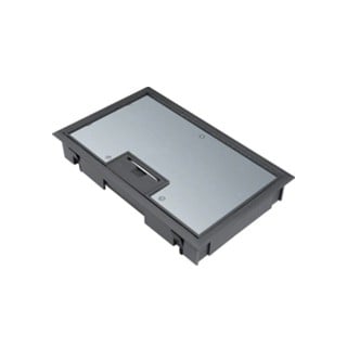 Underfloor Box 8 Modules 147X247mm Black KDE040590