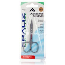 Fraliz Double Use Scissors - Ψαλιδάκι Διπλής Χρήσης για Νύχια και Πετσάκια, 1τμχ (F113)