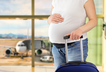 Pregnant travelling on plane