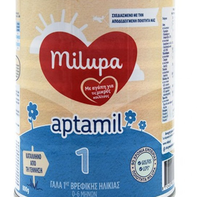 MILUPA Aptamil No1 Βρεφικό Γάλα Σε Σκόνη Από Τη Γέννηση 800g