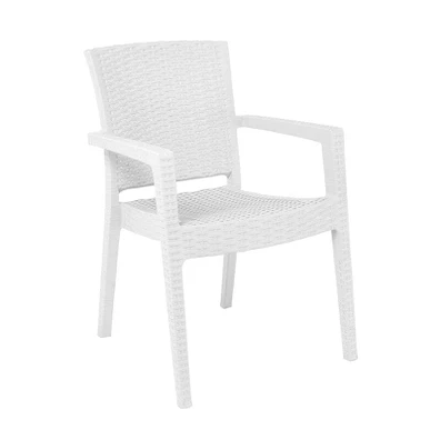 Lora-pro Πολυθρόνα Στοιβαζόμενη, pp (Rattan Look) 